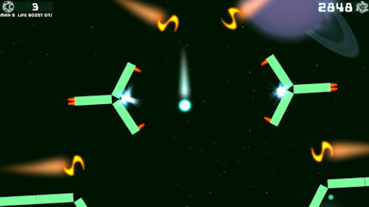 اسکرین شات بازی Free Meteor: 2D Arcade & Offline games in Space 1
