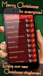 اسکرین شات برنامه Christmas Ringtones - Latest H 3
