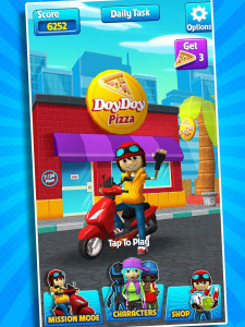 اسکرین شات بازی Subway Scooters Race 3