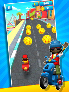 اسکرین شات بازی Subway Scooters Race 7