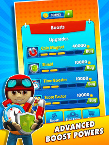 اسکرین شات بازی Subway Scooters Race 5