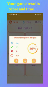 اسکرین شات بازی Math Games - Math Quiz 5