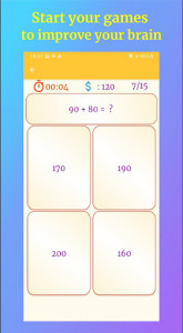 اسکرین شات بازی Math Games - Math Quiz 7