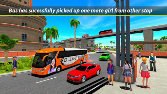 اسکرین شات بازی College Bus Simulator Dropping Game 6