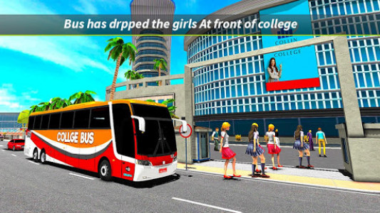 اسکرین شات بازی College Bus Simulator Dropping Game 5