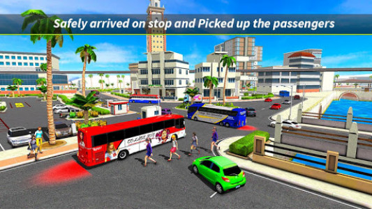 اسکرین شات بازی College Bus Simulator Dropping Game 3