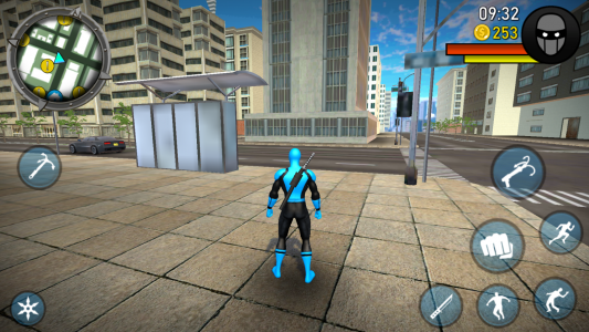 اسکرین شات 4 بازی Blue Ninja : Superhero Game