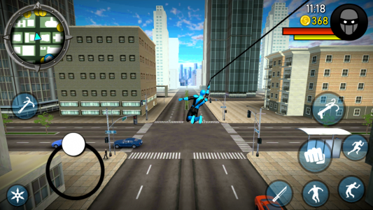 اسکرین شات 6 بازی Blue Ninja : Superhero Game