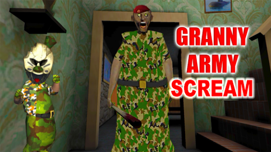 اسکرین شات بازی Commando Granny Army Mod:Horror Military Game 2020 1