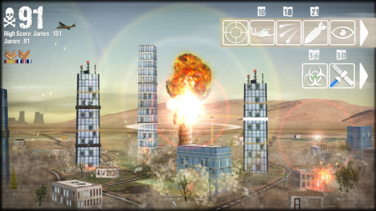 اسکرین شات بازی Nuclear STRIKE bomber 4