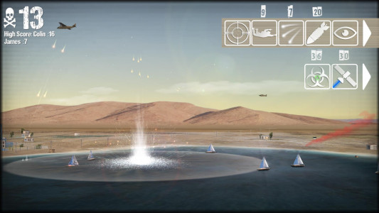 اسکرین شات بازی Nuclear STRIKE bomber 7