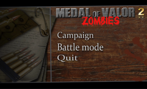 اسکرین شات بازی Medal Of Valor 2 Zombies 6