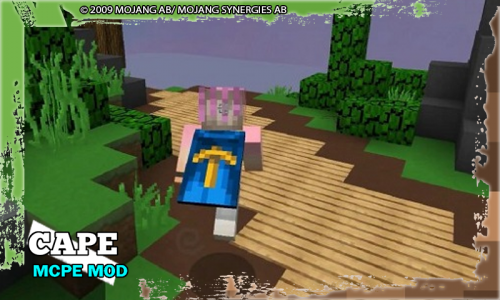 اسکرین شات برنامه Cape Mod for Minecraft PE, Cus 4