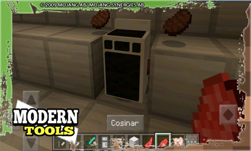 اسکرین شات برنامه Modern Tools Mod for Minecraft 2