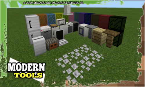 اسکرین شات برنامه Modern Tools Mod for Minecraft 5