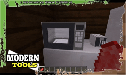 اسکرین شات برنامه Modern Tools Mod for Minecraft 3