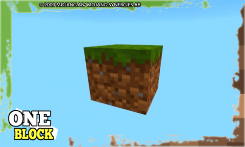 اسکرین شات برنامه One Block Addons to Minecraft 1