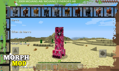 اسکرین شات برنامه Hide Morph Mod to Minecraft PE 1