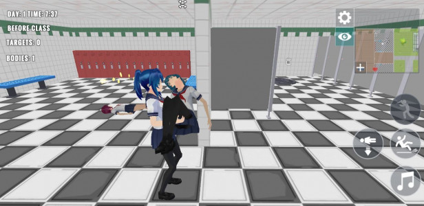 اسکرین شات بازی Anime Love School Simulator 6