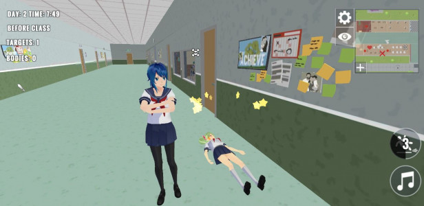 اسکرین شات بازی Anime Love School Simulator 8