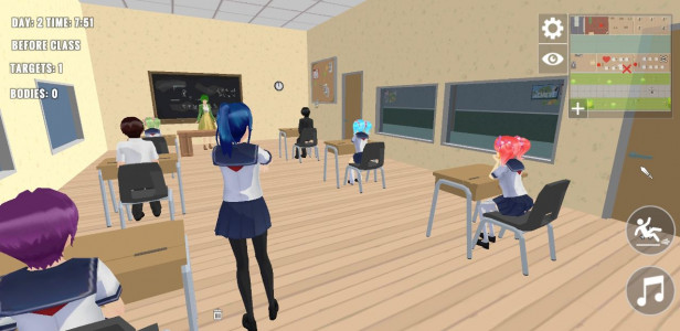 اسکرین شات بازی Anime Love School Simulator 7