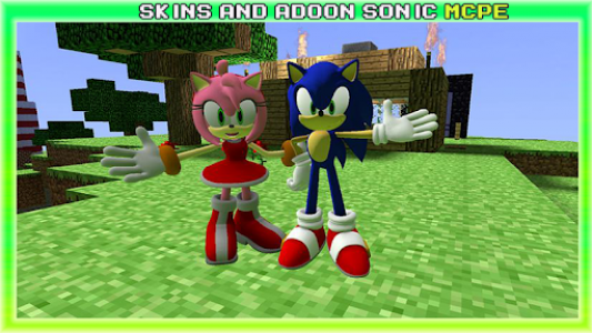 اسکرین شات برنامه Skins Sonic for Minecraft 1