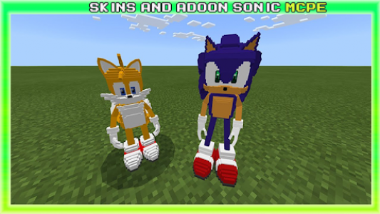 اسکرین شات برنامه Skins Sonic for Minecraft 7