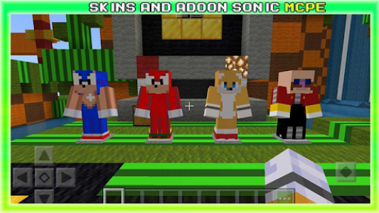 اسکرین شات برنامه Skins Sonic for Minecraft 6