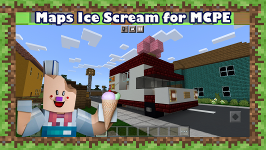 اسکرین شات برنامه Maps Ice Scream for MCPE 1