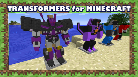 اسکرین شات برنامه Mod transformers for Minecraft PE 3