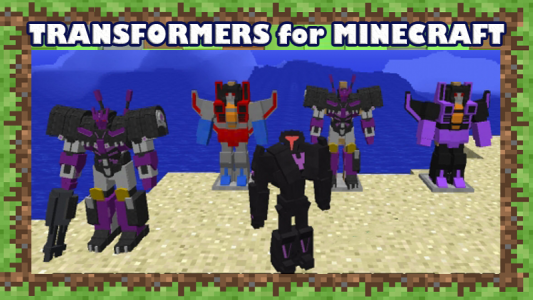 اسکرین شات برنامه Mod transformers for Minecraft PE 1