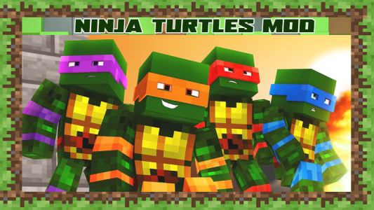 اسکرین شات برنامه Skins Ninja Turtles for Minecraft 3