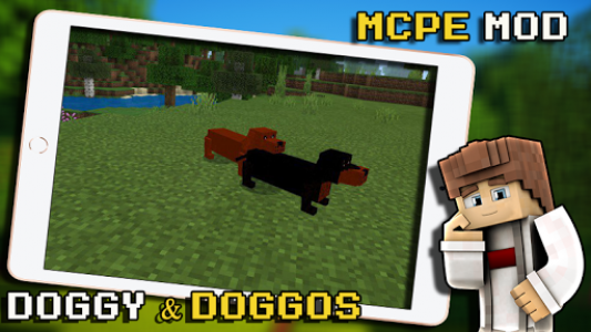 اسکرین شات برنامه Dog Mod for Minecraft 3