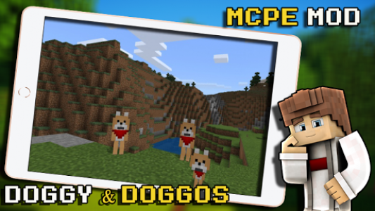 اسکرین شات برنامه Dog Mod for Minecraft 2