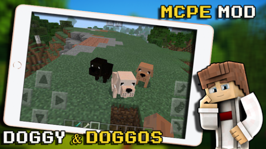 اسکرین شات برنامه Dog Mod for Minecraft 1