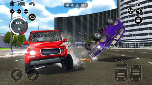 اسکرین شات 5 بازی Car Crash Accident Simulator