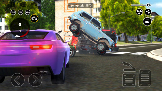اسکرین شات 1 بازی Car Crash Accident Simulator
