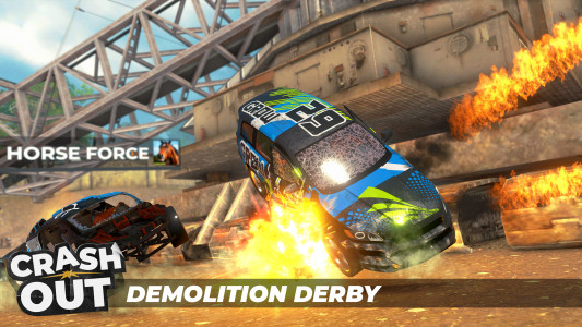 اسکرین شات بازی CrashOut: Car Crash Racing 1