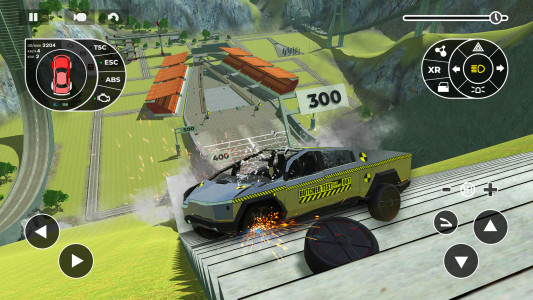 اسکرین شات بازی Beam Ramp: Crash Car Simulator 4