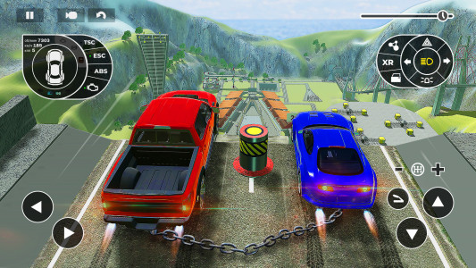 اسکرین شات 3 بازی Beam Ramp: Crash Car Simulator