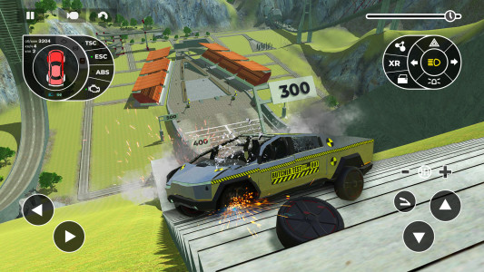 اسکرین شات 4 بازی Beam Ramp: Crash Car Simulator
