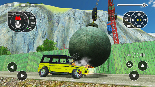اسکرین شات 5 بازی Beam Ramp: Crash Car Simulator