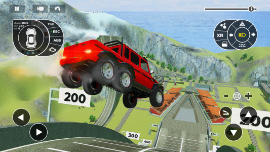 اسکرین شات بازی Beam Ramp: Crash Car Simulator 2