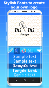 اسکرین شات برنامه Design Your Own Logo App 5