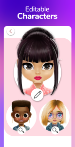 اسکرین شات برنامه Dollicon: Doll Avatar Maker 6