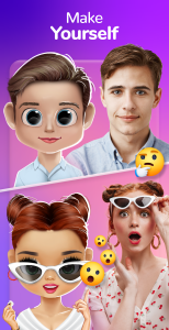 اسکرین شات برنامه Dollicon: Doll Avatar Maker 1