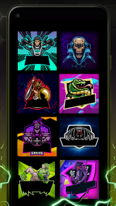 اسکرین شات 5 برنامه Gaming Logo Maker with Name