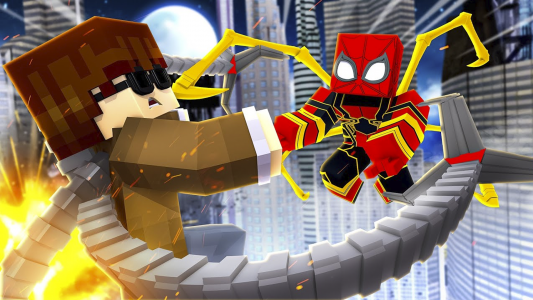 اسکرین شات برنامه Spider MAN Mod for Minecraft 5