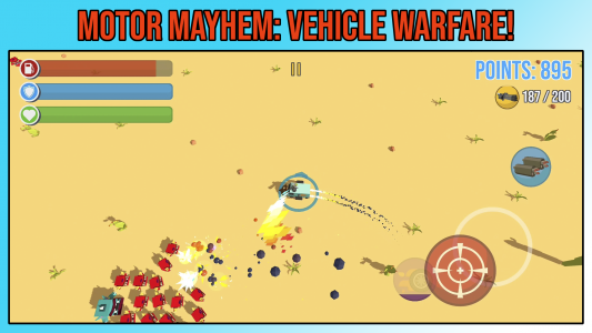 اسکرین شات 5 بازی Motor Mayhem - Vehicle Warfare