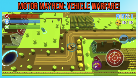 اسکرین شات 7 بازی Motor Mayhem - Vehicle Warfare